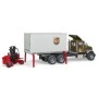 Bruder camion UPS Mack Granite cu stivuitor